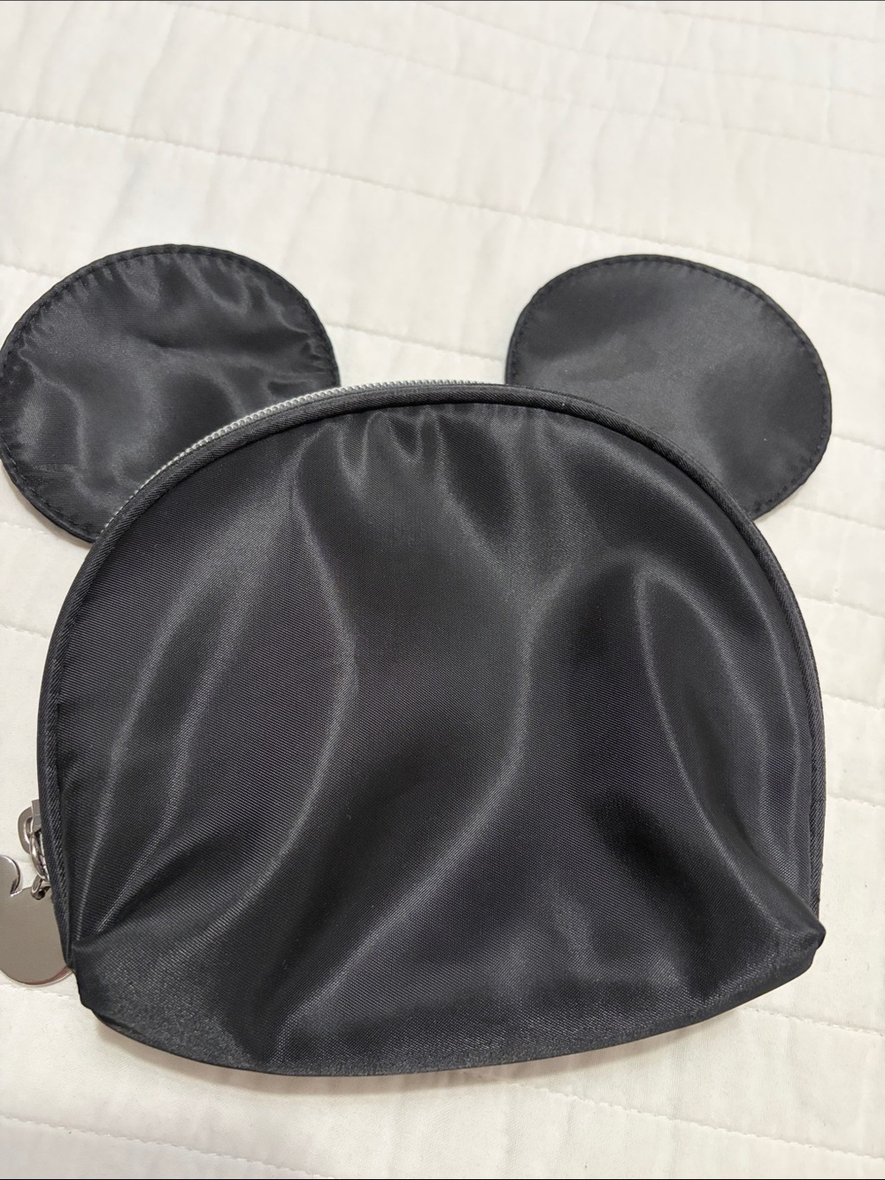 Disney Black Mickey Ear Cosmetic Pouch